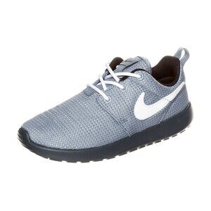 Nike Boy's Silver Rosherun Mesh 645778-015 Lace Up Casual Sneaker Size 9C‎